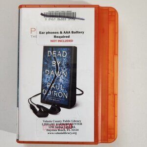 Dead by Dawn by Paul Doiron Playaway Audiobook, Former Library Copy